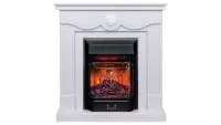 Камин электрический RealFlame Aurora WT с очагом Majestic Lux Black