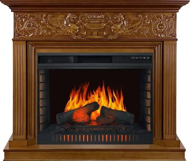 Электрокамин Royal Flame Palace - Орех с очагом Vision 30 EF LED FX