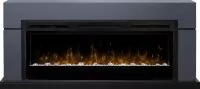 Каминокомплект Dimplex Lindos (линейный) - Серый графит с очагом Prism BLF5051