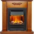 Электрокамин Dimplex Lumsden - Дуб антик с очагом Brookline Black 1