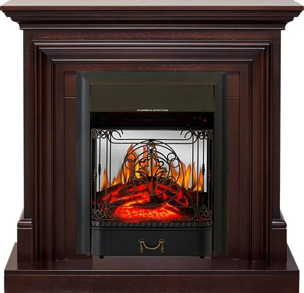 Электрокамин Royal Flame Bradford - Темный дуб с очагом Majestic FX M Black