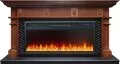 Каминокомплект Royal Flame Carlyle - Орех с черным с очагом Vision 42 LED 1