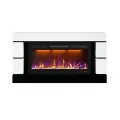 Электрокамин Royal Flame Modern - Белый с черным (Высота 710 см) с очагом Crystal 36 RF 1