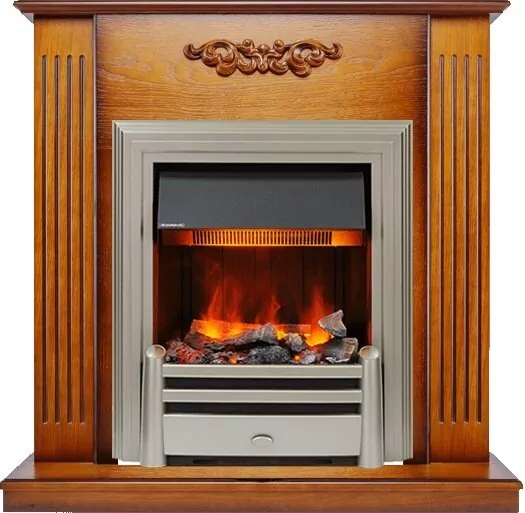Электрокамин Dimplex Lumsden - Дуб антик с очагом Chesford