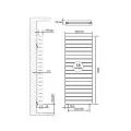Royal Thermo PianoForte Tower Bianco Traffico - 18 секций радиатор 6