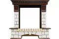 Dimplex Pierre Luxe угловой - Темный дуб / Белый под классические очаги 1