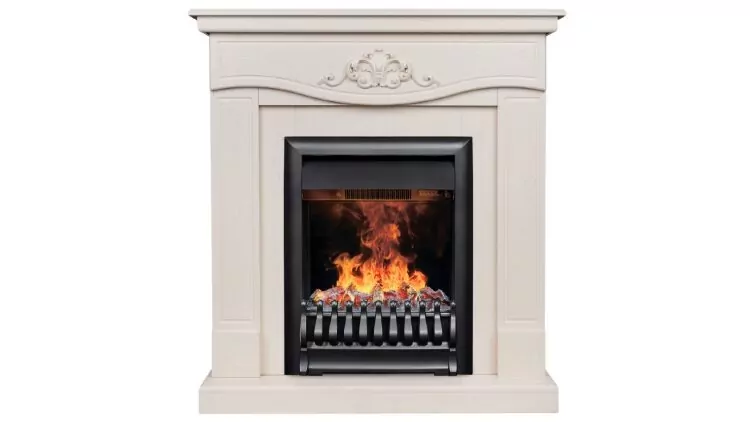 Камин электрический RealFlame Junona WT c очагом 3D Oregan