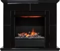 Электрокамин Dimplex Suite Black - Черный лак с очагом Albany 1