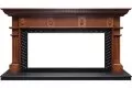 Каминокомплект Royal Flame Carlyle - Орех с черным с очагом Vision 42 LOG LED 2