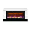 Электрокамин Royal Flame Modern - Белый с черным (Высота 710 см) с очагом Crystal 40 RF 1