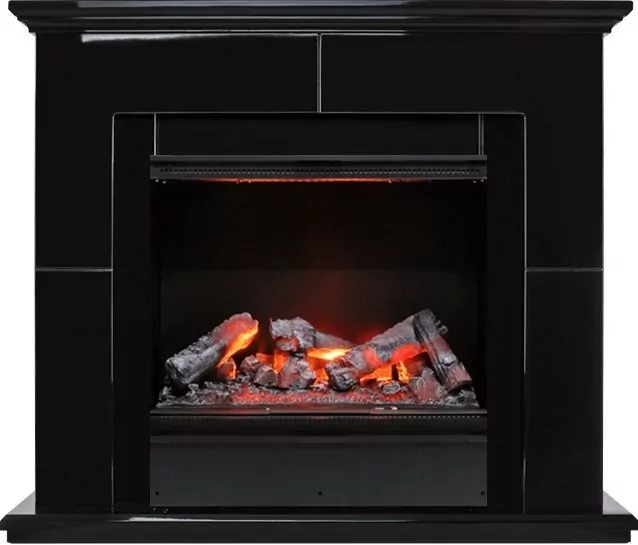 Электрокамин Dimplex Suite Black - Черный лак с очагом Engine 56-600 LL