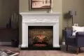 Электрокамин Dimplex Palace - Белый с серебром с очагом Symphony 30'' DF3020-INT 5