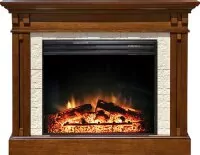 Каминокомплект Royal Flame Cambridge - Темный дуб с очагом Jupiter FX New