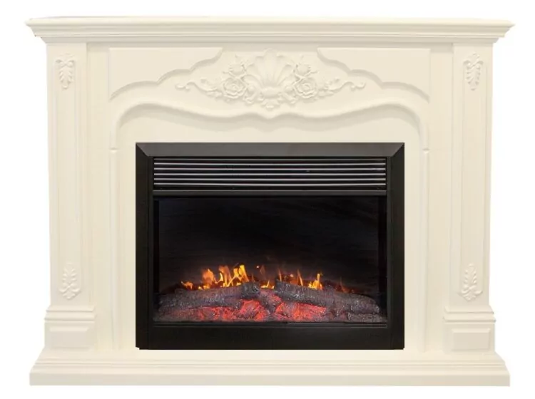 Камин электрический RealFlame Victoria 26 WT с Moonblaze Bl S 1