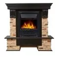 Портал угловой Electrolux Pietra Classic U сланец натуральный/тёмный дуб 3