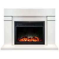 Камин электрический RealFlame Lindelse 26 WT с очагом MoonBlaze Lux S