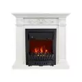 Электрокамин Royal Flame Verona - Белый дуб с очагом Aspen Black 1