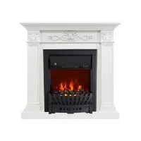Каминокомплект Royal Flame Verona - Белый дуб с очагом Aspen Black