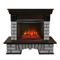 Камин электрический RealFlame Country Lux Rock 25 AO с Evrika 25,5