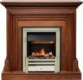 Электрокамин Dimplex Bradford - Орех с очагом Cavendish 1