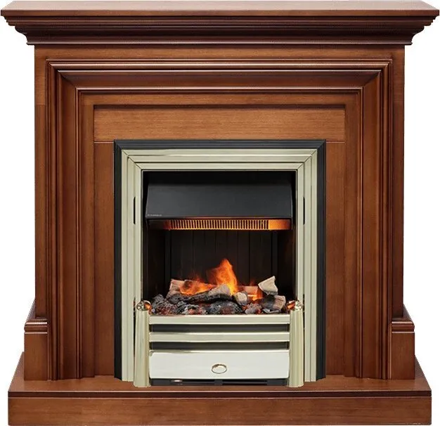 Электрокамин Dimplex Bradford - Орех с очагом Cavendish