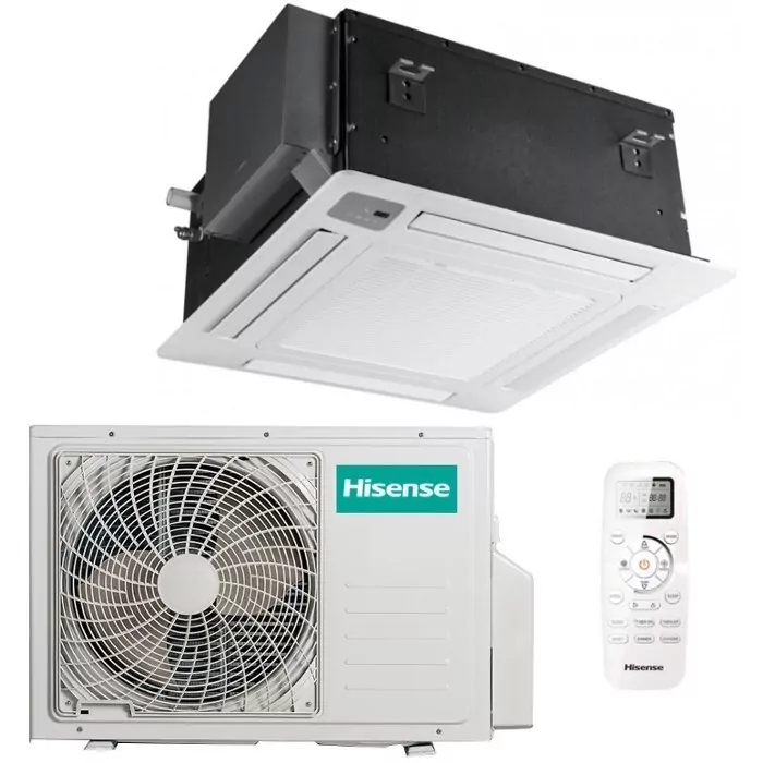 Hisense AMC-12UR4RCC8/AMC-12/18 PE/AUW-12U4RS8 кондиционер кассетный