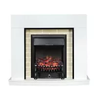Каминокомплект Royal Flame Montana - Белый с очагом Fobos FX Black