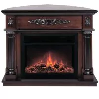 Камин электрический RealFlame Silvia Corner 26 AO c очагом Moonblaze LUX S BL