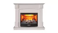 Камин электрический RealFlame Carolina 25,5 WT c очагом FireStar 25,5 3D
