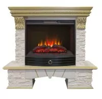 Камин электрический RealFlame Rockland LUX 25 WT с Sparta 25,5
