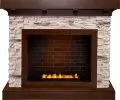 Электрокамин Dimplex Chalet - Темный дуб/Сланец с очагом Cassette 400 LNH-INT PS (без дров) 1