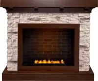 Каминокомплект Dimplex Chalet - Темный дуб/Сланец с очагом Cassette 400 LNH-INT PS (без дров)