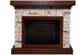 Электрокамин Dimplex Chalet - Темный дуб/Сланец с очагом Cassette 400 LNH-INT PS (без дров) 2