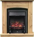 Каминокомплект Royal Flame Barcelona (разборный) - Дуб золотой с очагом Fobos FX Black 1