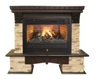 Камин электрический RealFlame Rockland 26 AO с Novara 26 3D