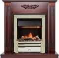 Электрокамин Dimplex Lumsden - Махагон коричневый антик с очагом Cavendish 1