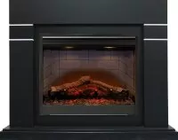 Каминокомплект Dimplex Lindos - Черный (Высота 985мм) с очагом Symphony 26'' DF2608-INT