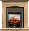 Электрокамин Royal Flame Barcelona (разборный) - Дуб золотой с очагом Fobos FX M Black 1