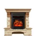 Электрокамин Royal Flame Pierre Luxe - Дуб / Сланец с очагом Majestic FX Black 1
