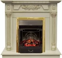 Камин электрический RealFlame Dacota WT с Majestic Lux BR S