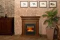 Электрокамин Dimplex Valletta - Белый (Ширина 1040 мм) с очагом Chesford 3