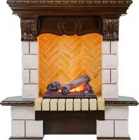 Каминокомплект Dimplex Pierre Luxe - Темный дуб / Шампань с очагом Cassette 400 NH