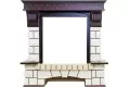 Dimplex Pierre Luxe Gannon камень белый/темный дуб 1