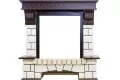 Dimplex Pierre Luxe Gannon камень белый/темный дуб 3