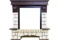 Dimplex Pierre Luxe Gannon камень белый/темный дуб 4