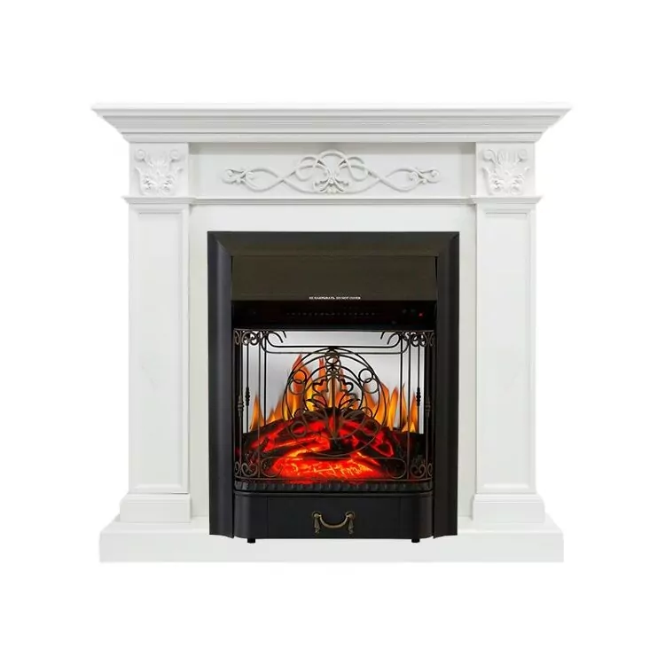 Электрокамин Royal Flame Verona - Белый дуб с очагом Majestic FX M Black