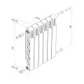 Радиатор Royal Thermo Revolution 500 - 8 секц. 7