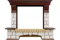 Dimplex Pierre Luxe Symphony 2608/Symphony 2624L белый камень/темный дуб 5