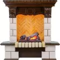 Электрокамин Dimplex Pierre Luxe угловой - Темный дуб / Шампань с очагом Cassette 400 NH 1