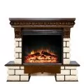 Электрокамин Royal Flame Pierre Luxe LORD - Темный дуб / Белый с очагом Jupiter FX New 1